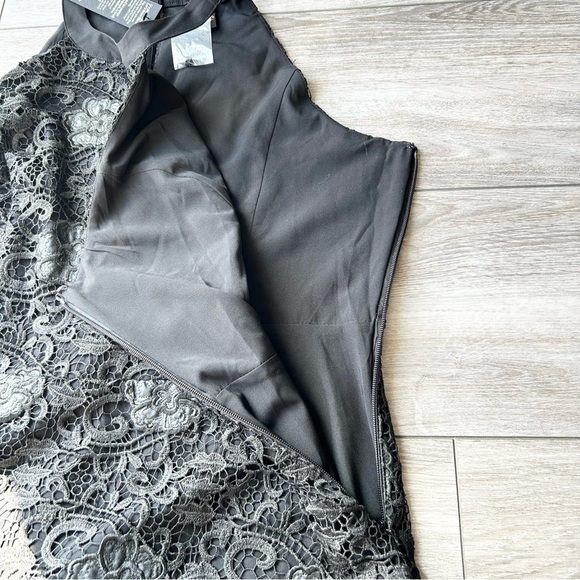 NWT Rock & Shine Black Lace Halter Neck Flared  Dress - Picture 11 of 15